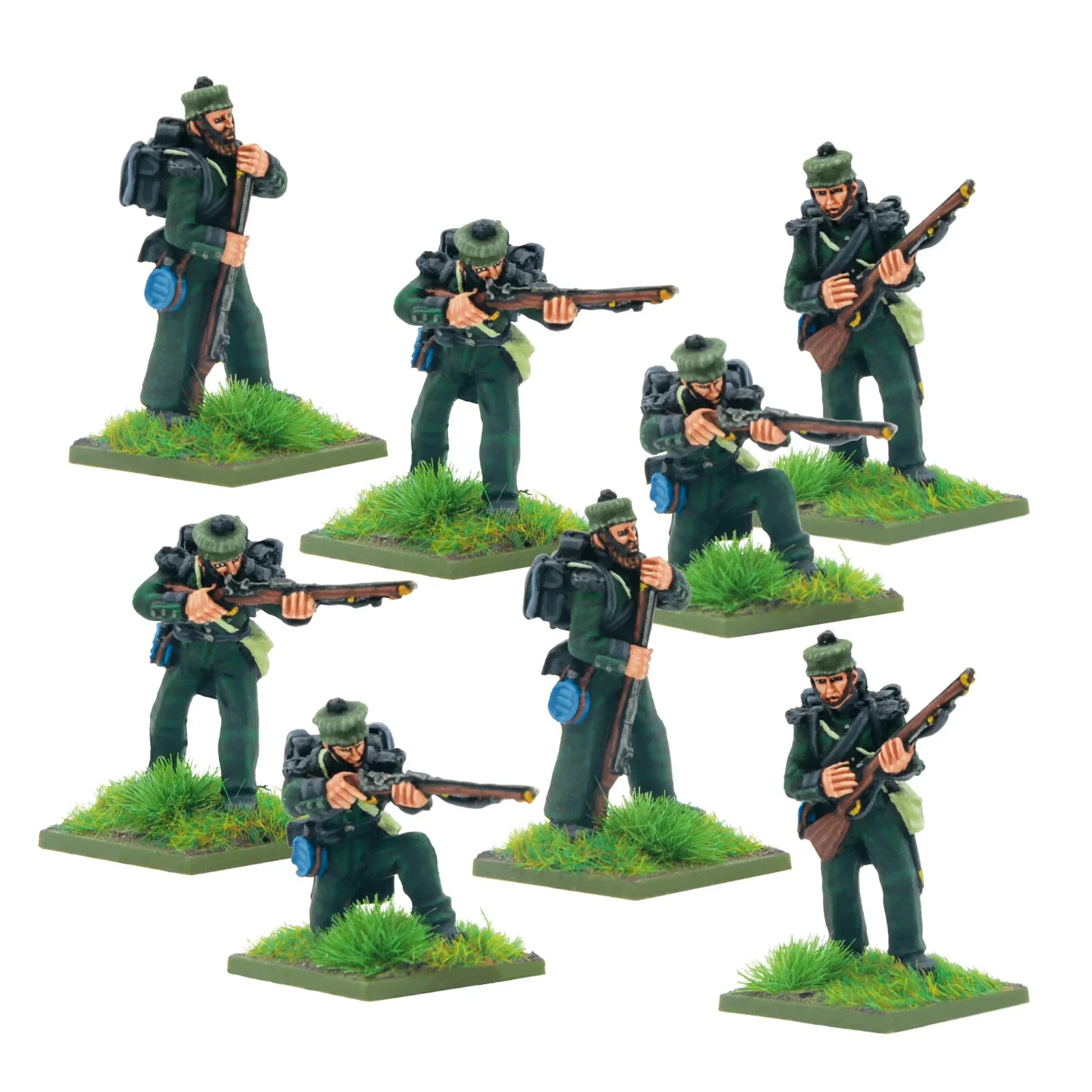 British Rifle Brigade in Forage Caps - Crimean War - Warlord Games Bla