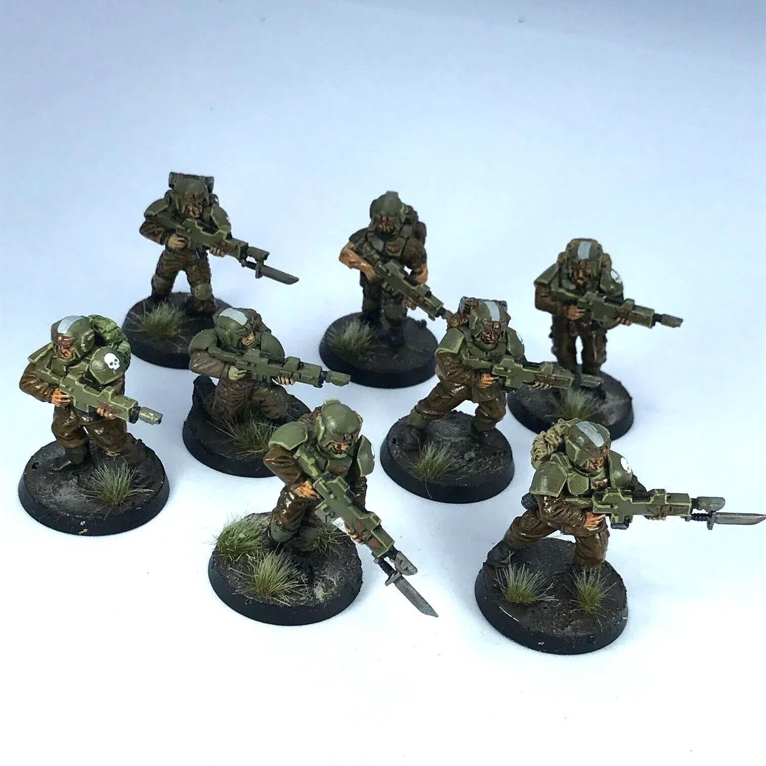 Classic Cadian Infantry Squad Imperial Guard - Painted - Warhammer 40K