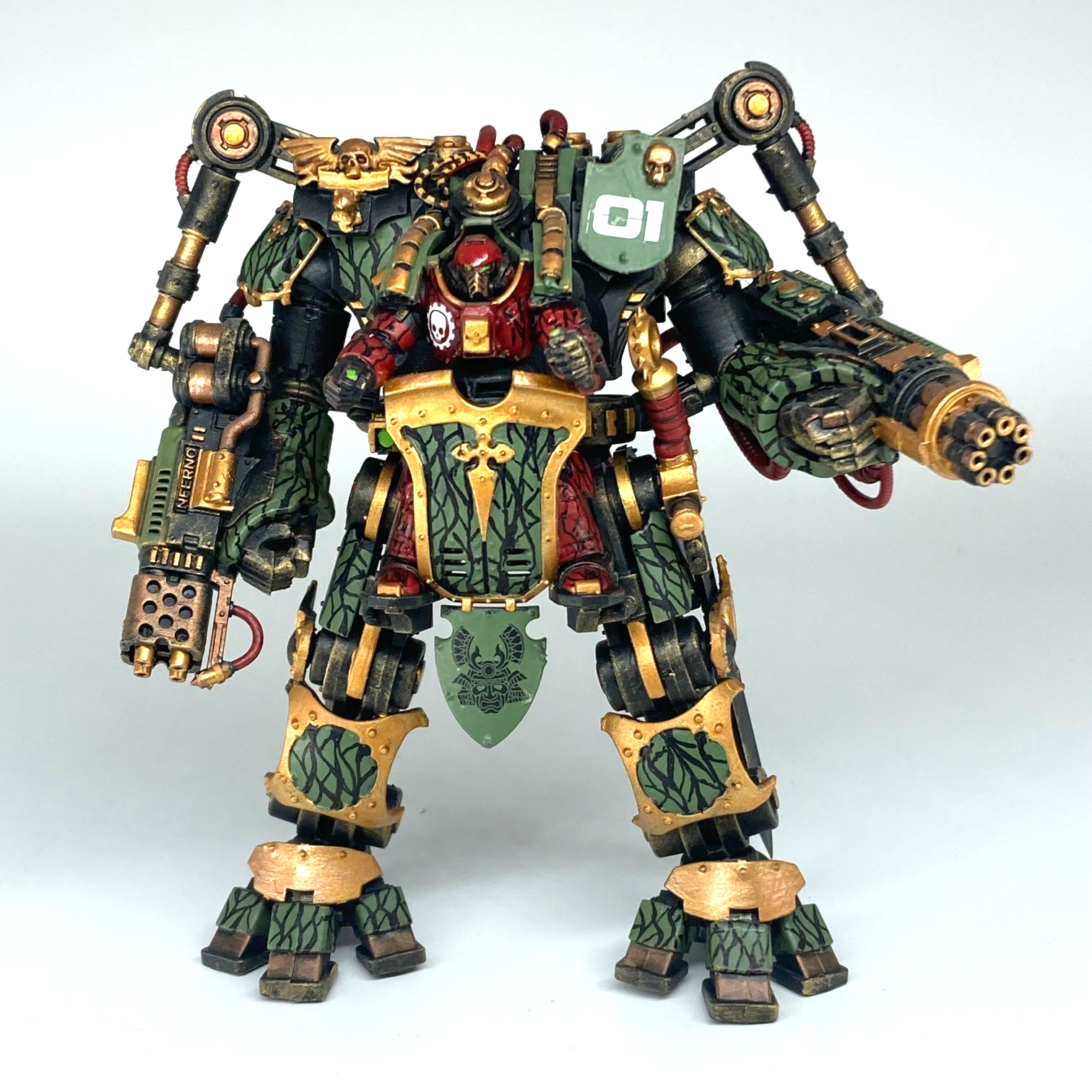 Nemesis Dreadknight - Grey Knights - Painted - No Base - Warhammer 40k