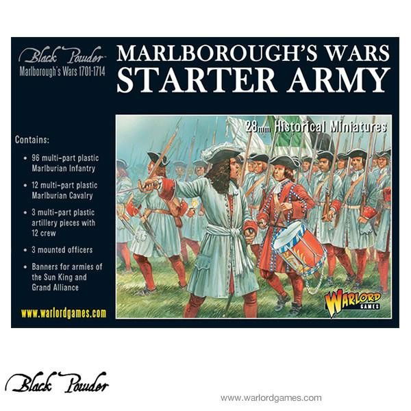 Marlborough's Wars Starter Army - Warlord Games Black Powder Miniature