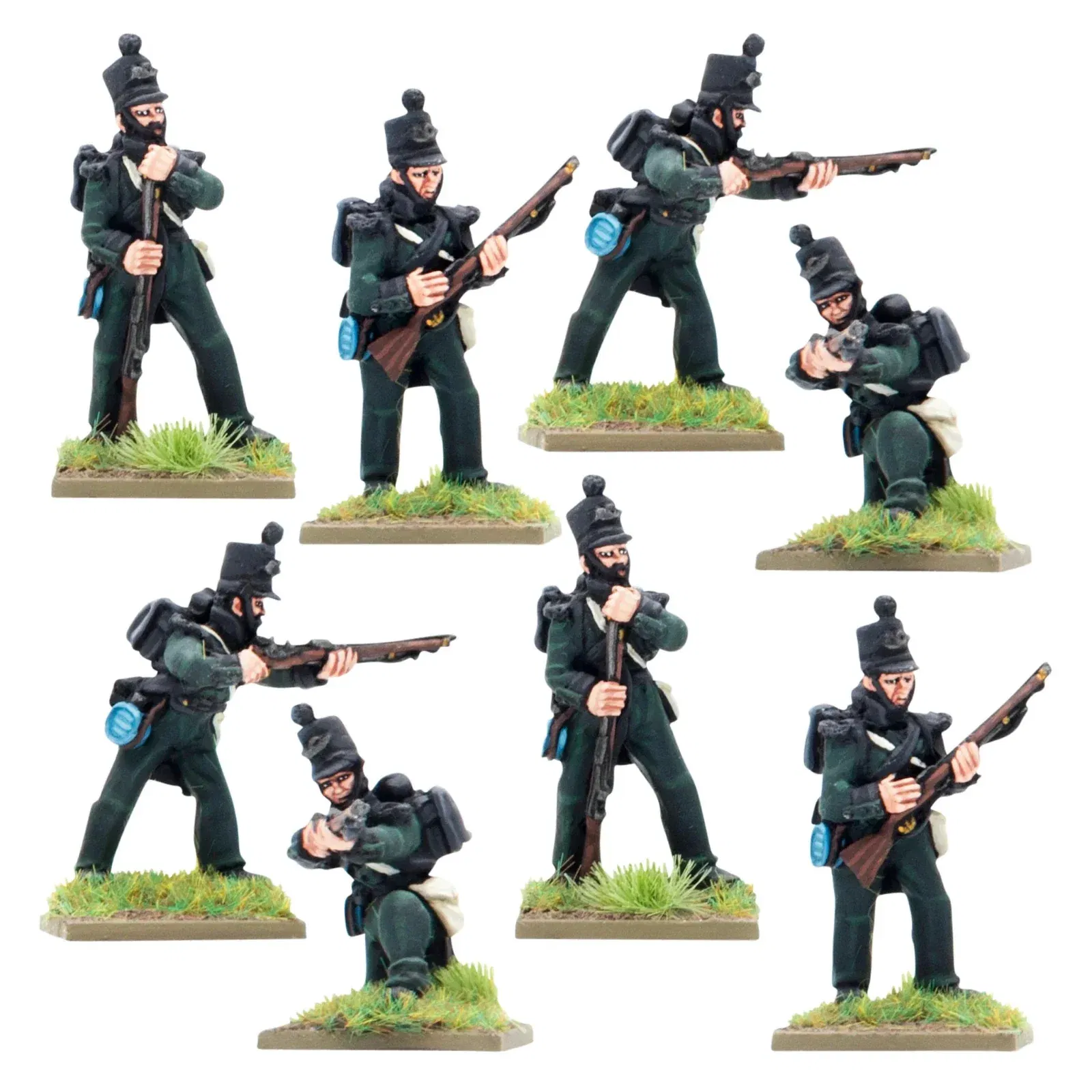 British Rifle Brigade in shakos - Crimean War - Black Powder - Brand N