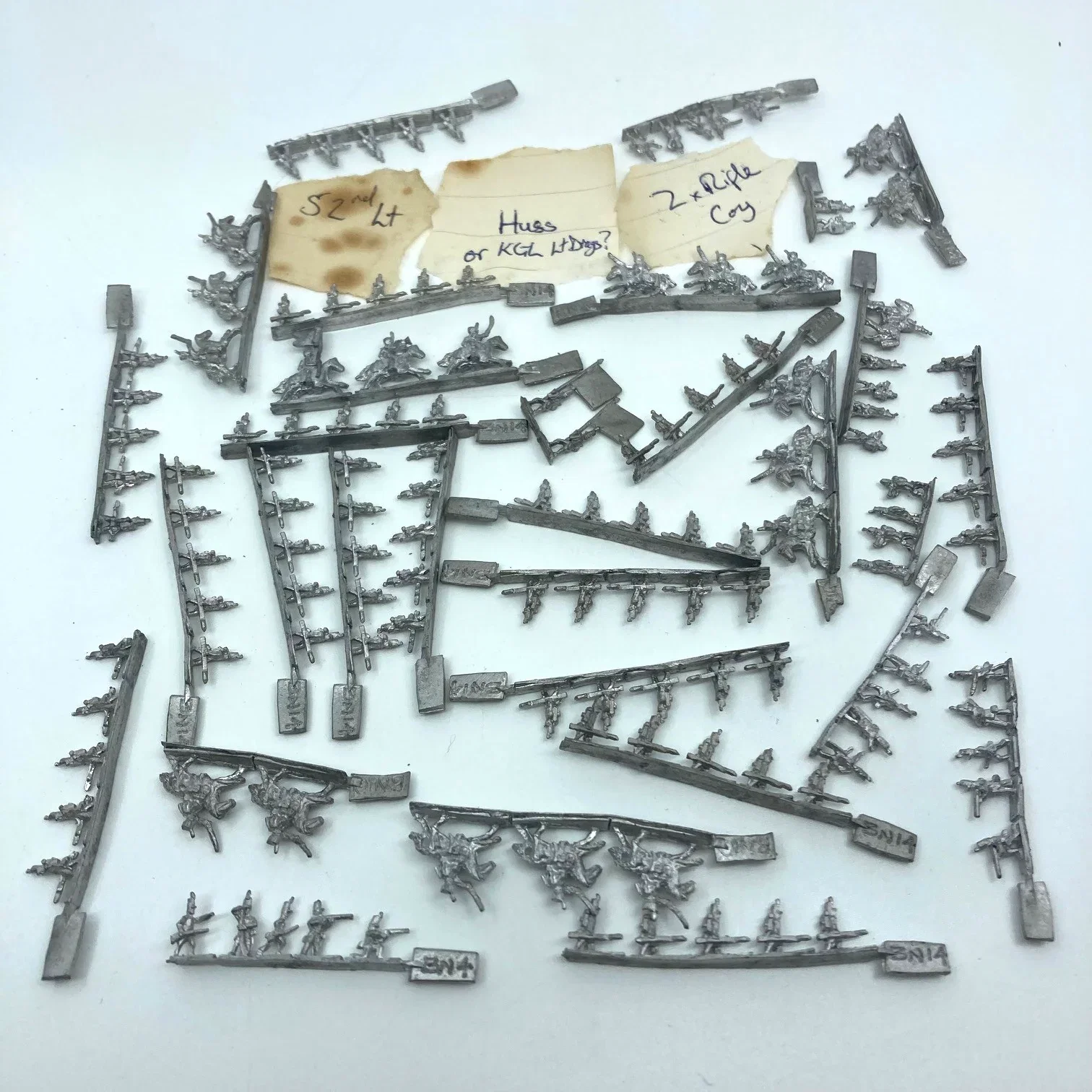 Historical Soldiers - Suitable For Epic Scale Wargaming - Metal Unbranded