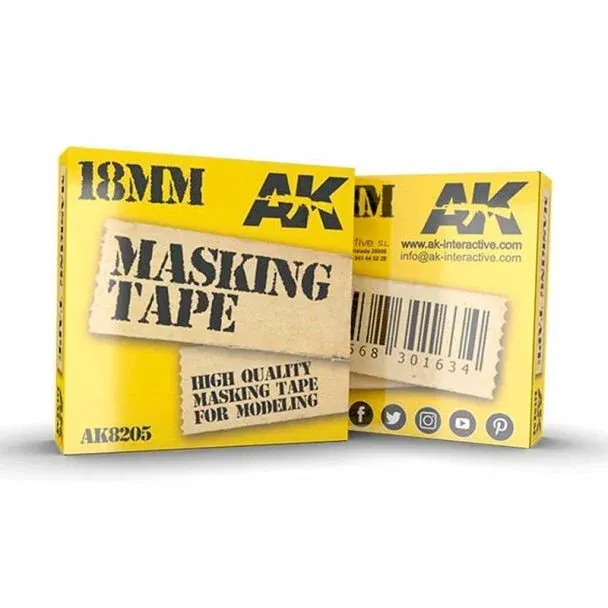 AK Masking Tape 18mm - Hobby Tools & Accessories - AK Interactive