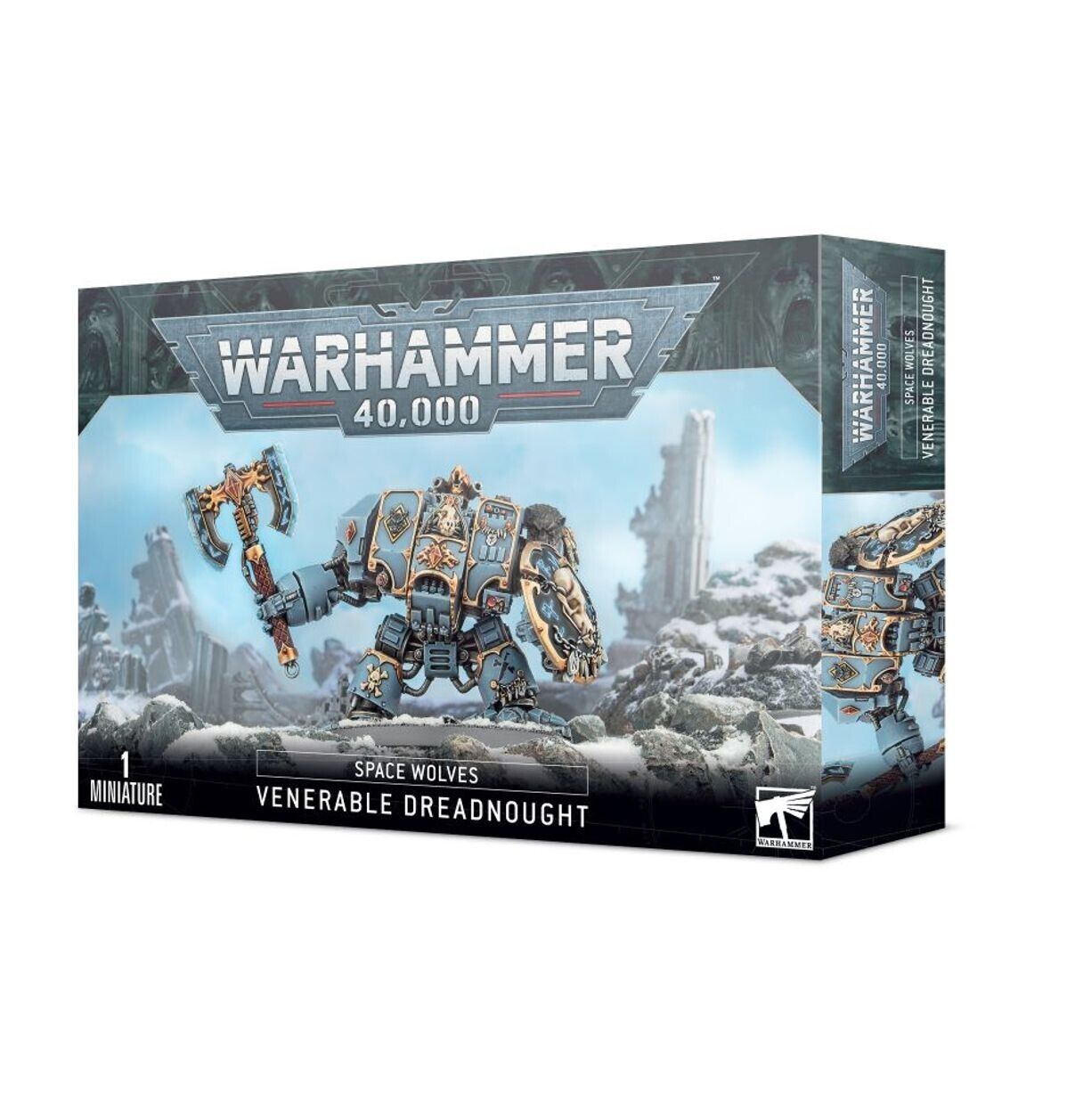 Venerable Dreadnought - Space Wolves - Brand New - Warhammer 40k Games