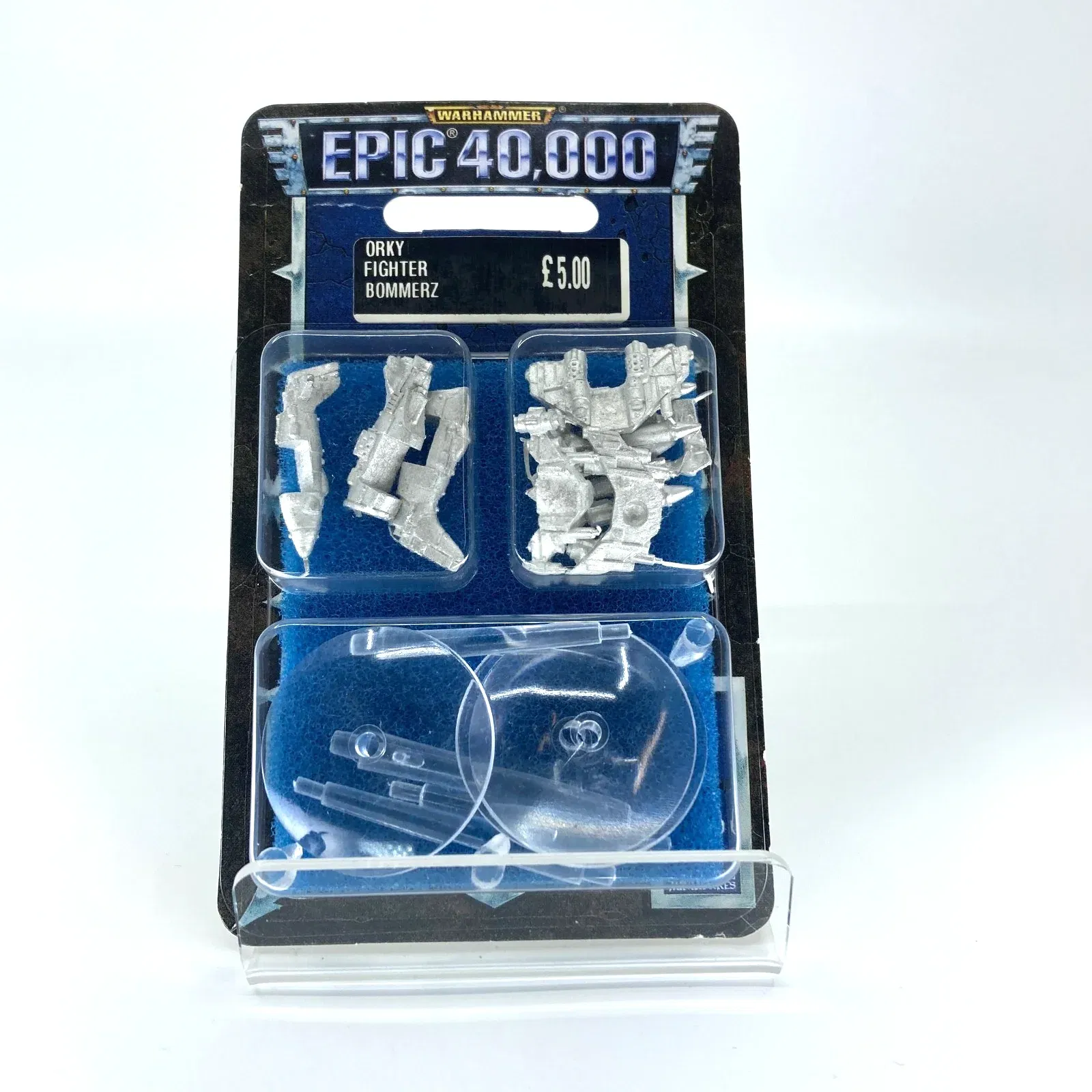 Epic Ork Fighter Bomber - Blister - Epic Warhammer 40K Classic Metal C
