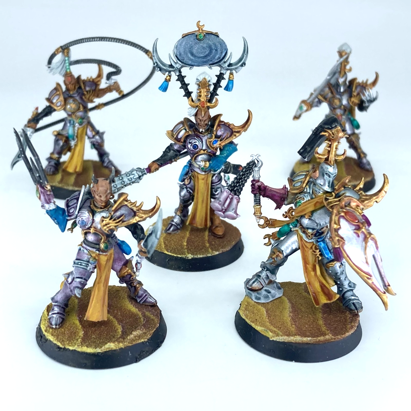 Myrmidesh Painbringers - Hedonites of Slaneesh - Painted Warhammer GW 