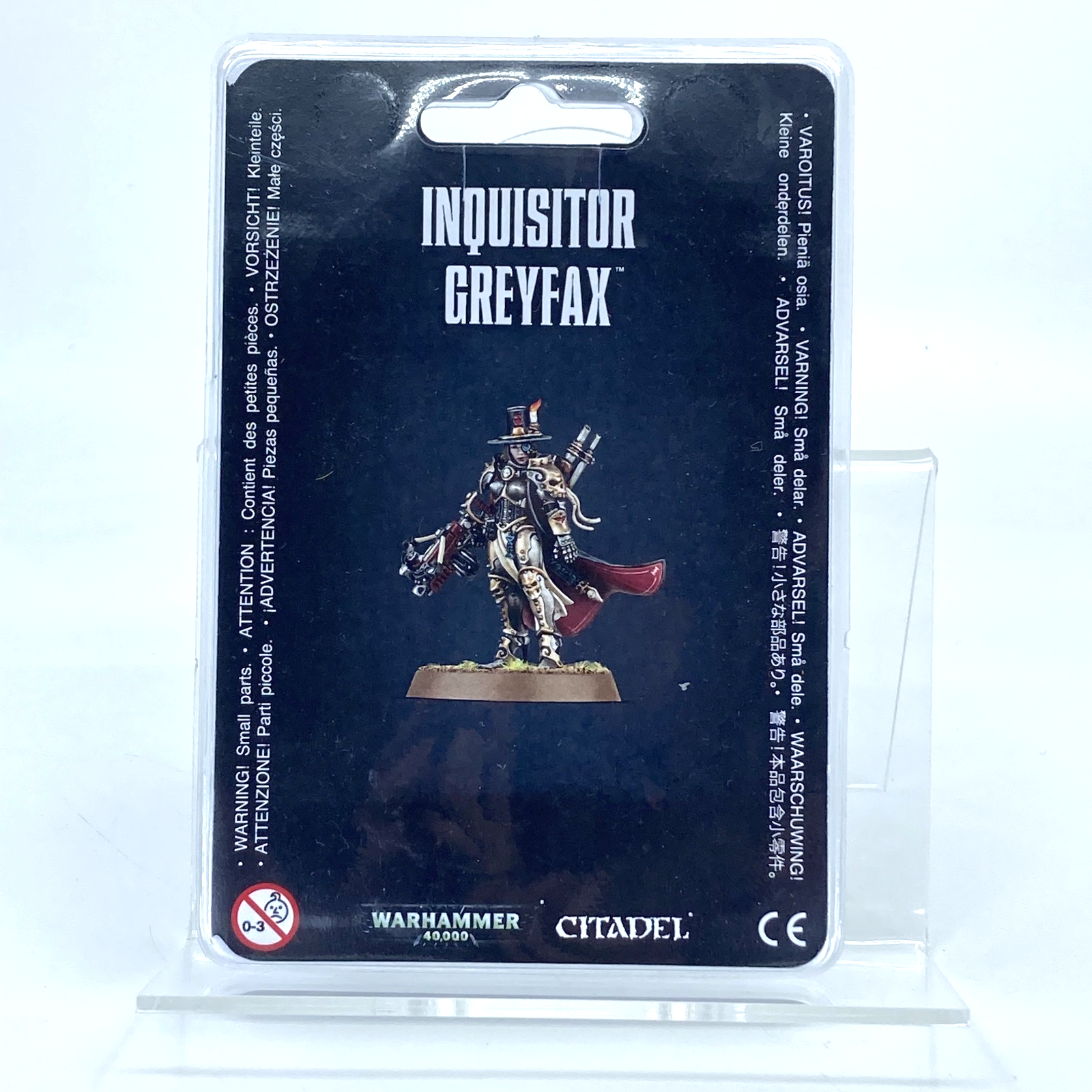 Inquistor Greyfax Blister - Warhammer 40k Games Workshop W190