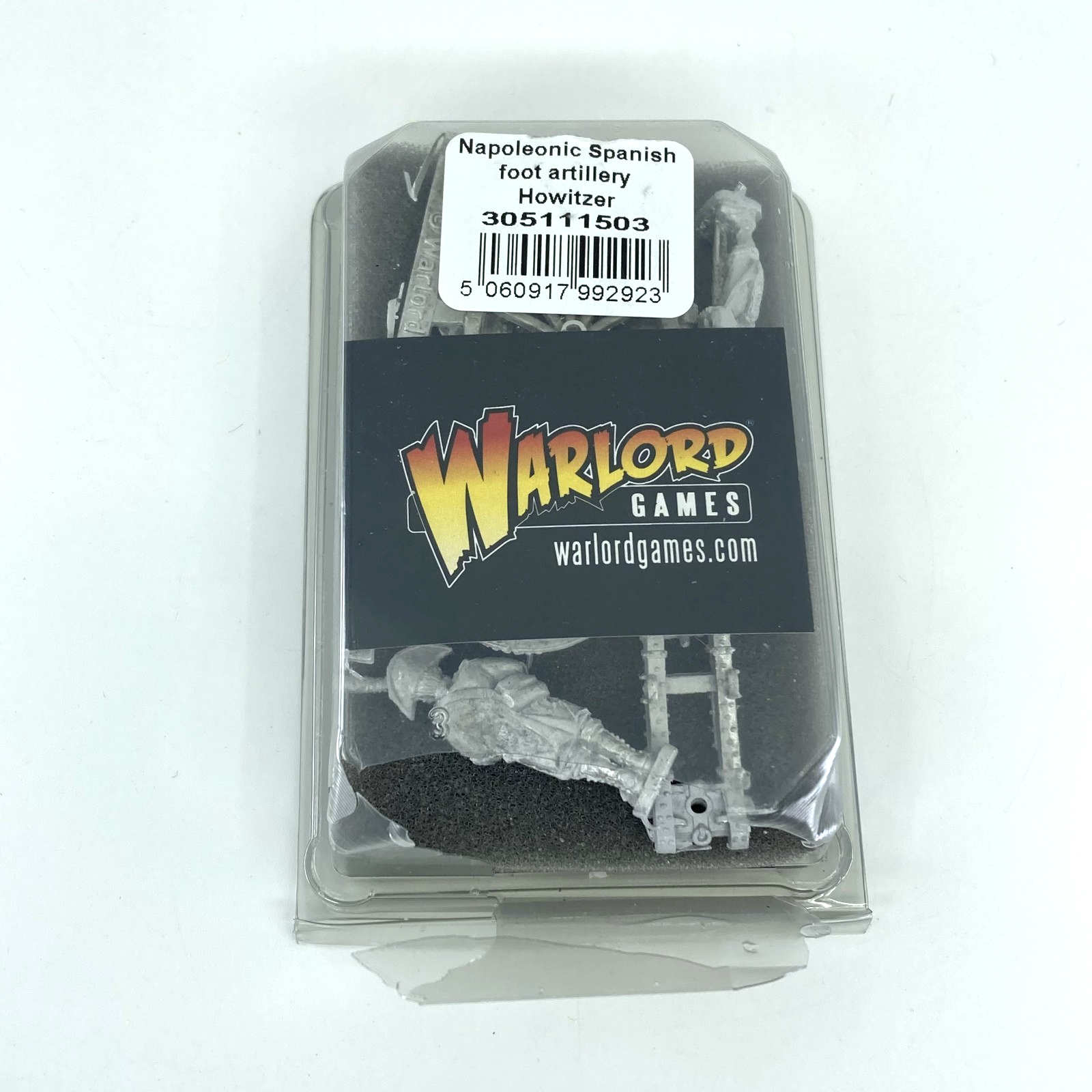 Napoleonic Spanish Foot Artillery Howitzer - Blister - Black Powder Me