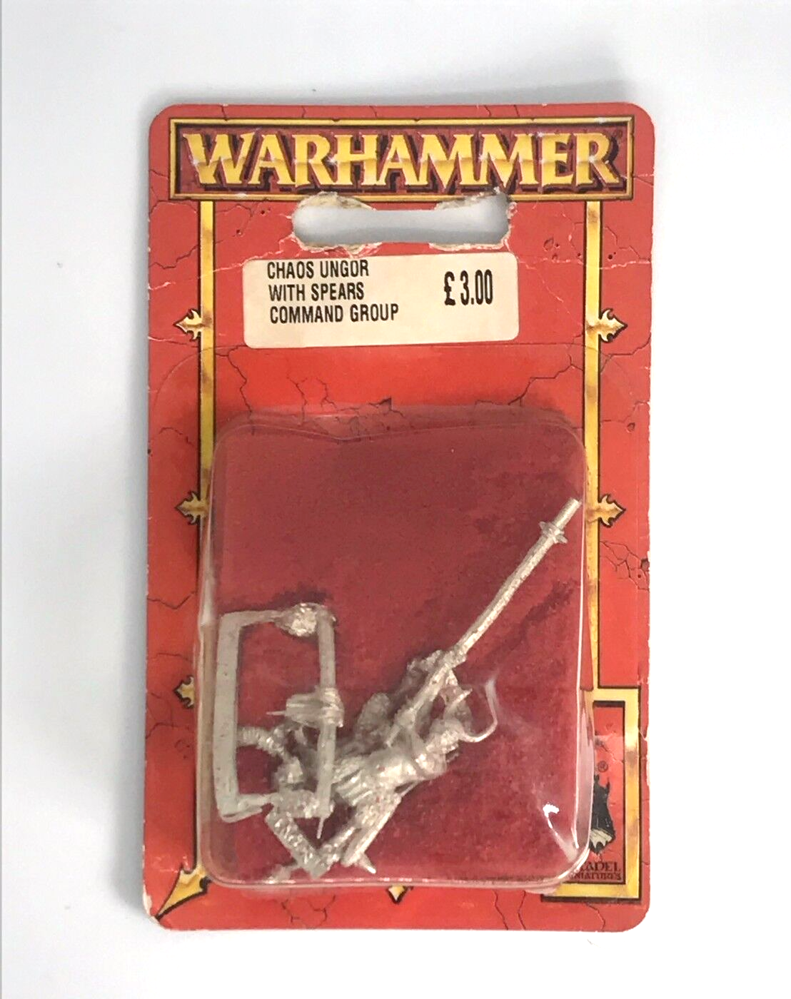 Chaos Beastmen Ungor Command Group Blister - OOP - Warhammer Fantasy C