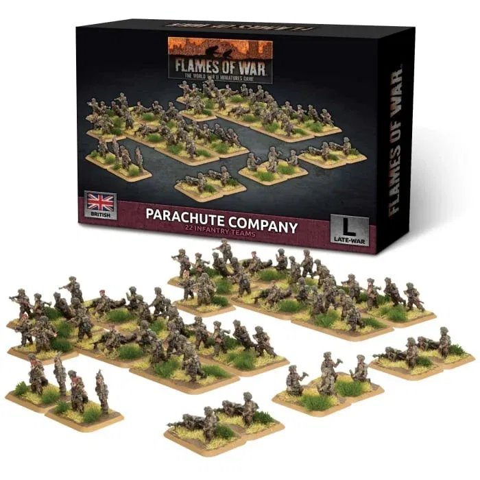 British Parachute Company - Late-War - Brand New - Flames of War