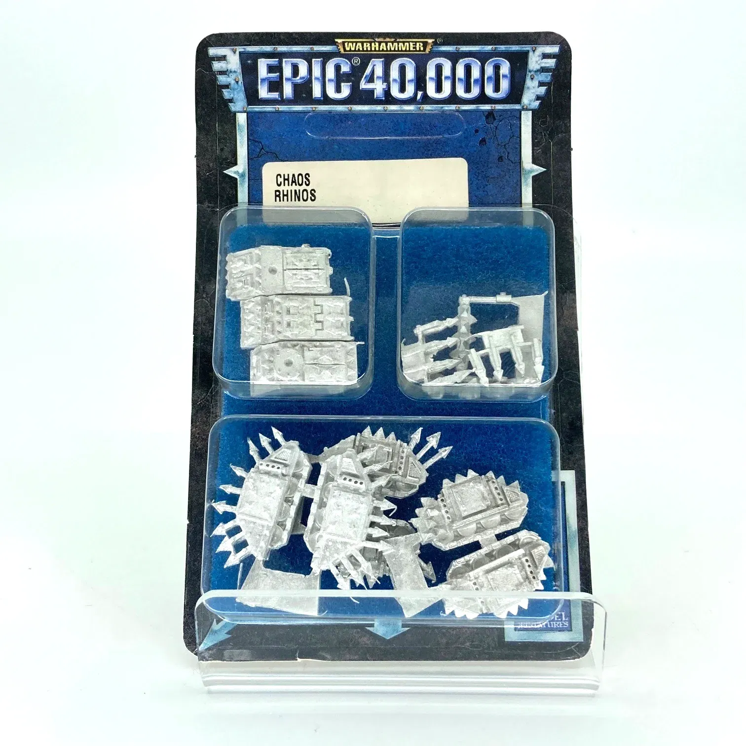 Epic Chaos Rhinos - Blister - Epic Warhammer 40K Classic Metal GW C731