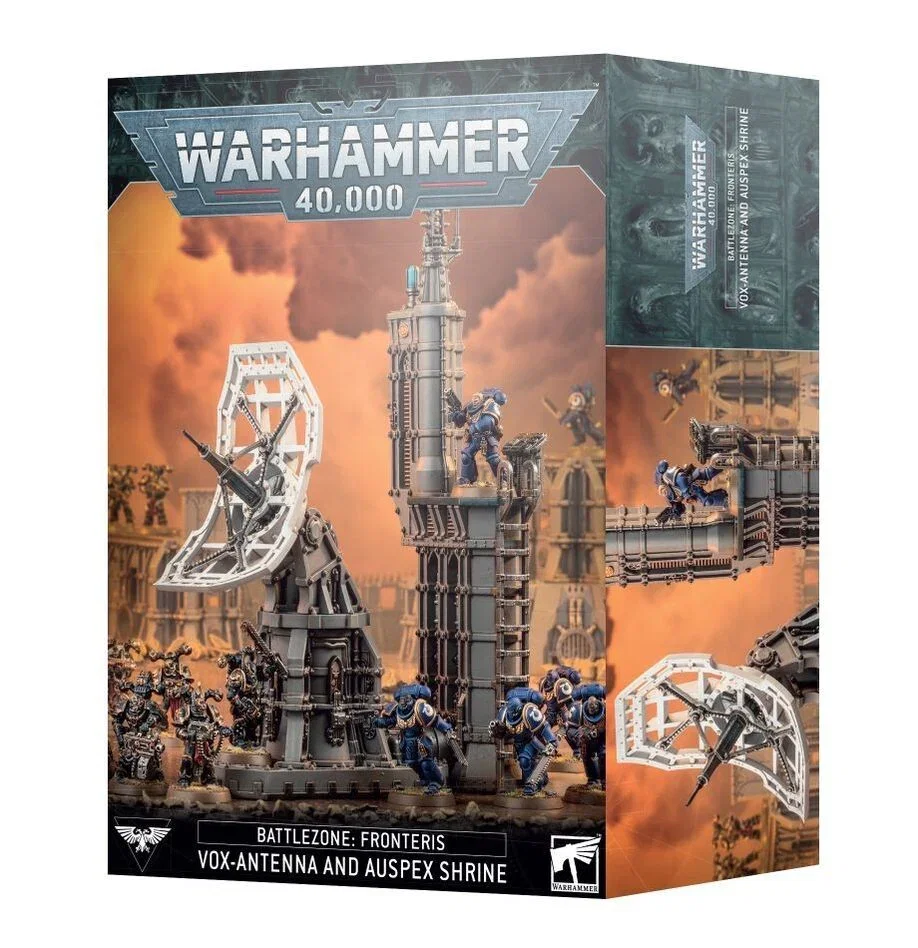 Vox-Antenna & Auspex Shrine - Terrain Set - Brand New - Warhammer 40K