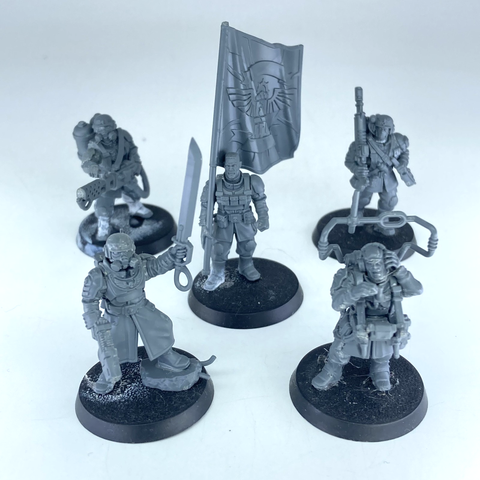 Cadian Command Squad - Imperial Guard - Warhammer 40K Games Workshop C