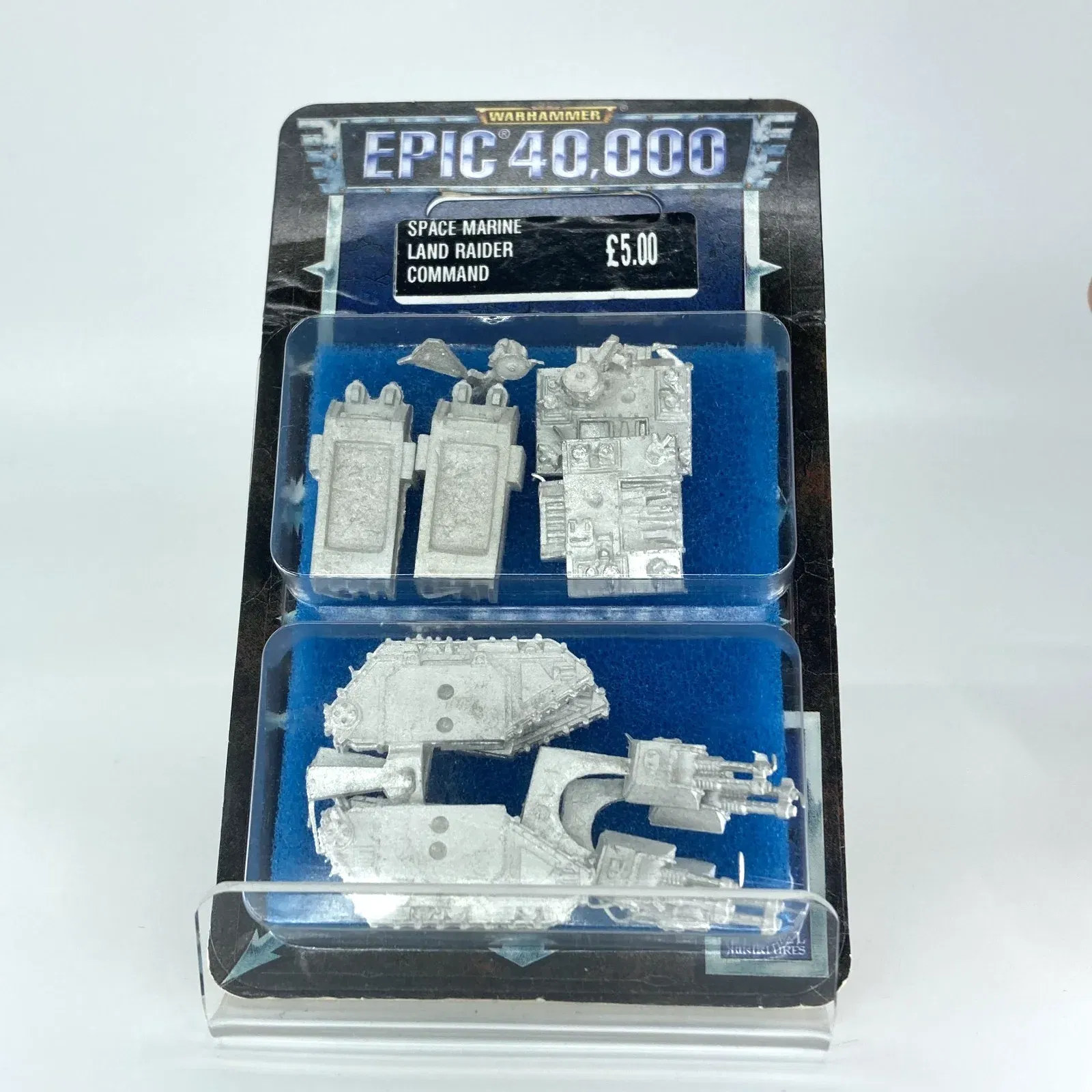 Epic Space Marine Land Raider's - Blister - Epic Warhammer 40K GW Meta