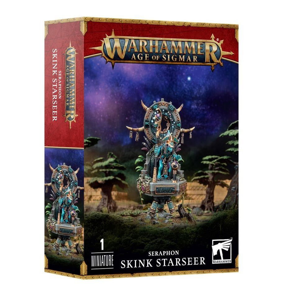 Skink Starseer - Seraphon - Brand New - Warhammer Age Of Sigmar Games 