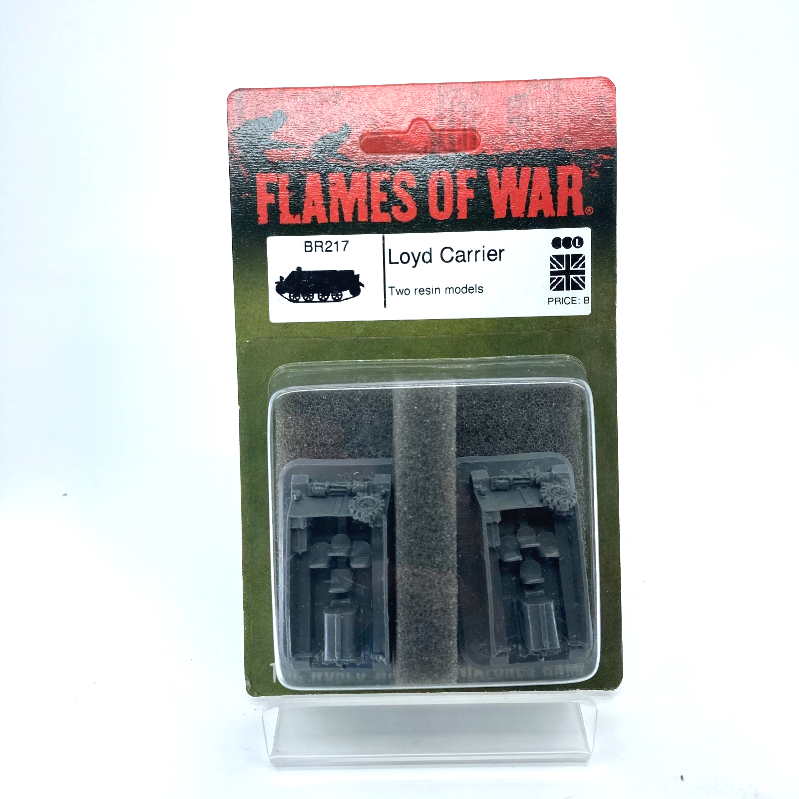 Allied British Loyd Carrier - Blister - Flames of War Battlefront C838