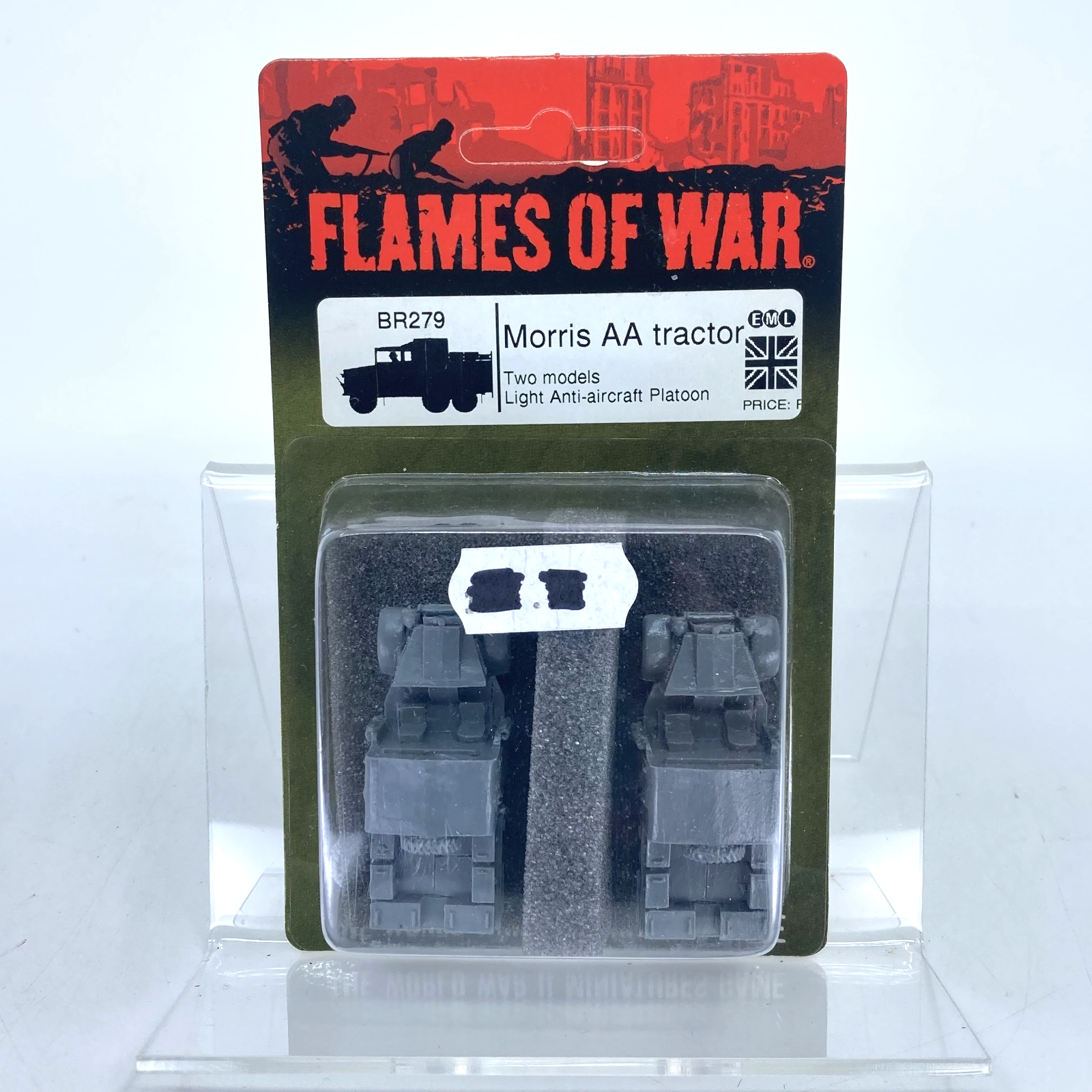 Allied British Morris AA Tractor - Blister - Flames of War Battlefront