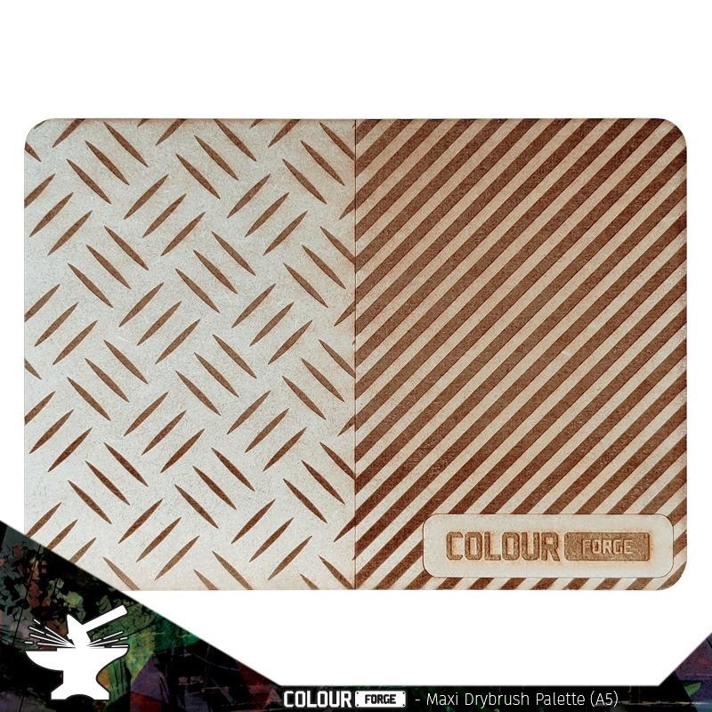 Dry Brush Palette: Maxi - Brand New - MDF Accessories - Colour Forge