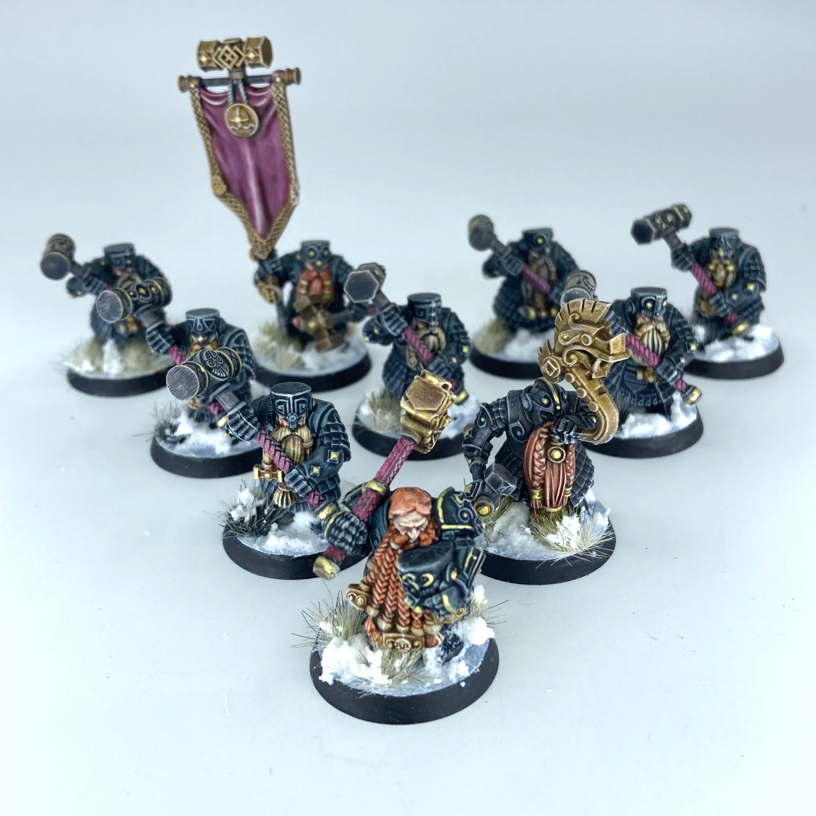 Dwarf Hammerers - Cities Of Sigmar - Warhammer Age Of Sigmar GW Painte