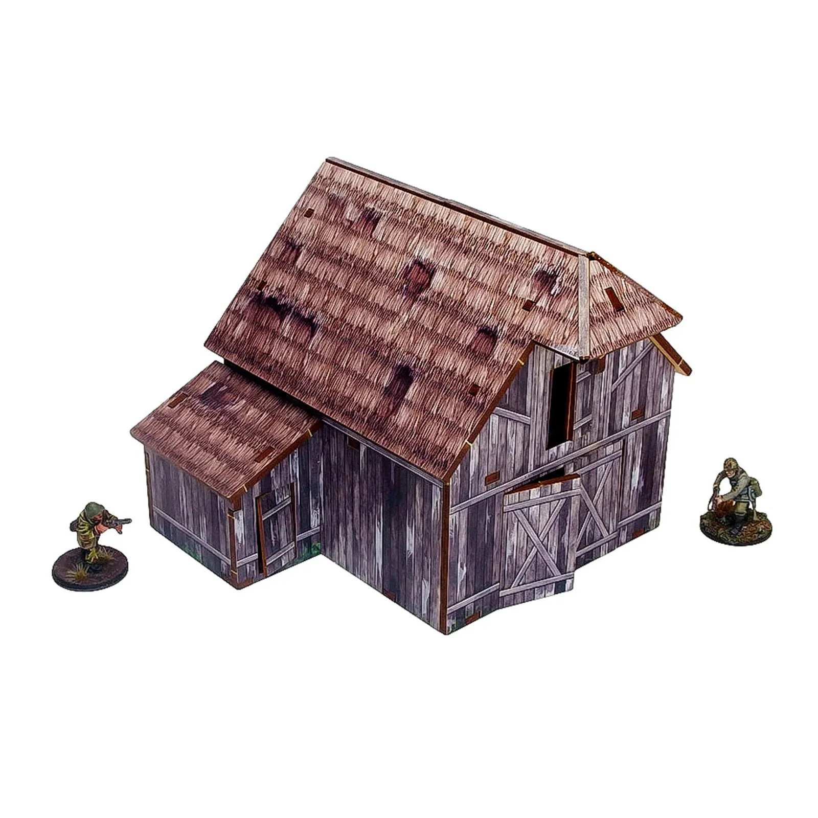 WW2 Stalingrad Walls Low - Pre Painted MDF Scenery - Micro Art Studio