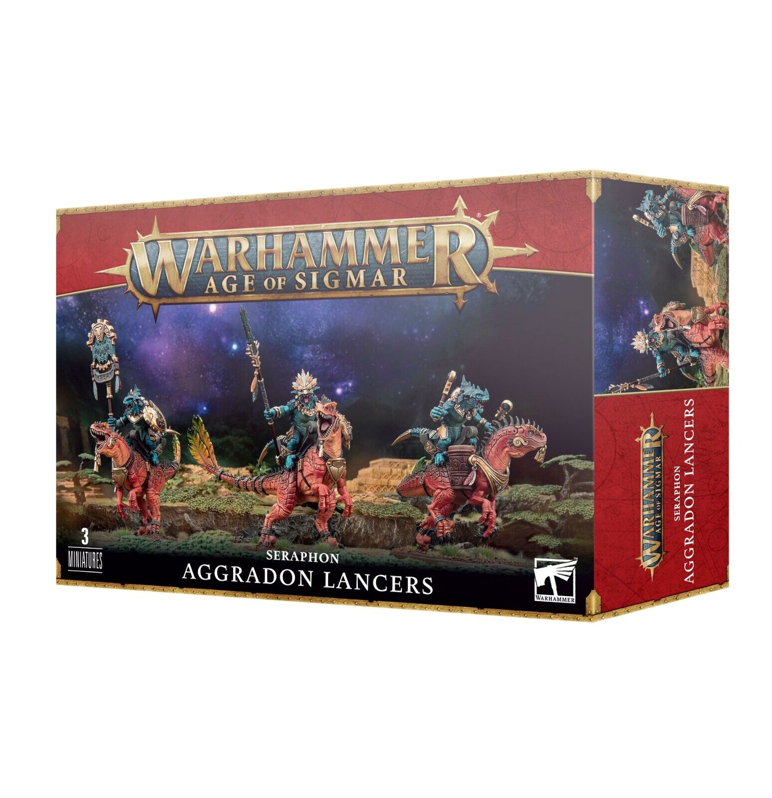 Aggradon Lancers - Seraphon - Brand New - Warhammer Age of Sigmar GW