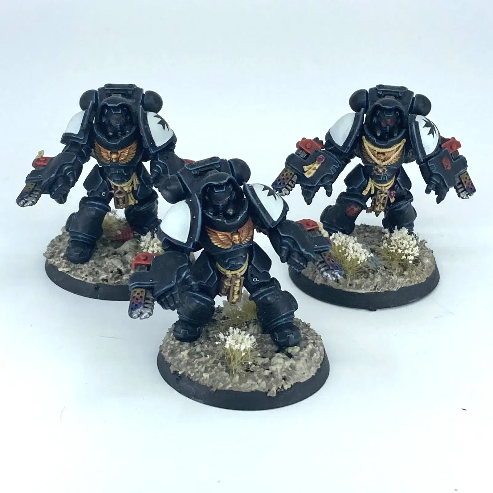 Primaris Aggressors - Black Templars - Painted - Warhammer 40K GW C312