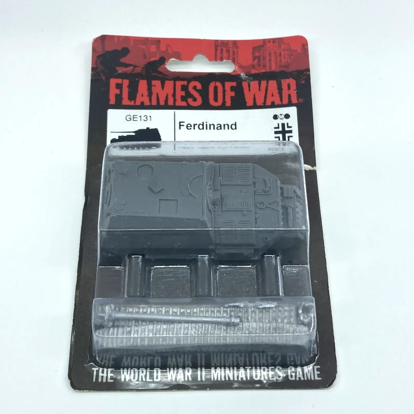 Ferdinand Tank (Mid War) - German - Blister - Flames of War Battlefron