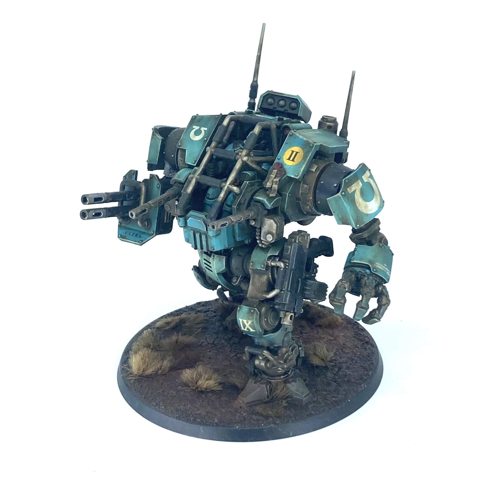 Ultramarines Invictor Tactical Warsuit Dreadnought Space Marines - War