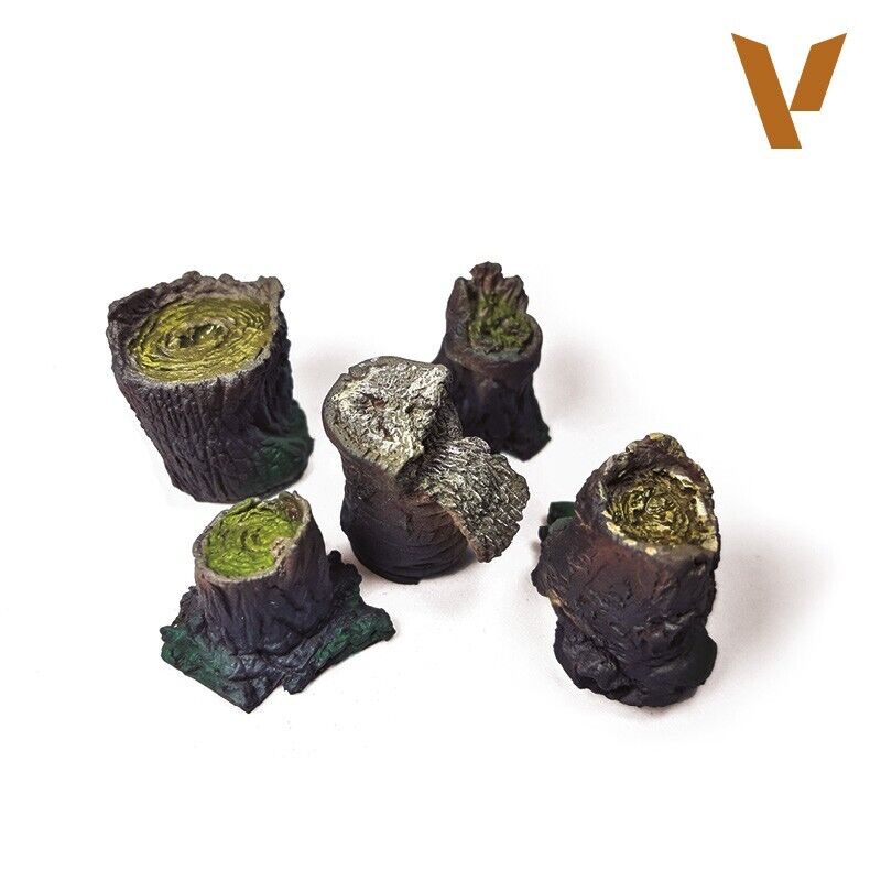 Small Stumps - Scale 1:35 - Terrain & Accessories - Acrylicos Vallejo