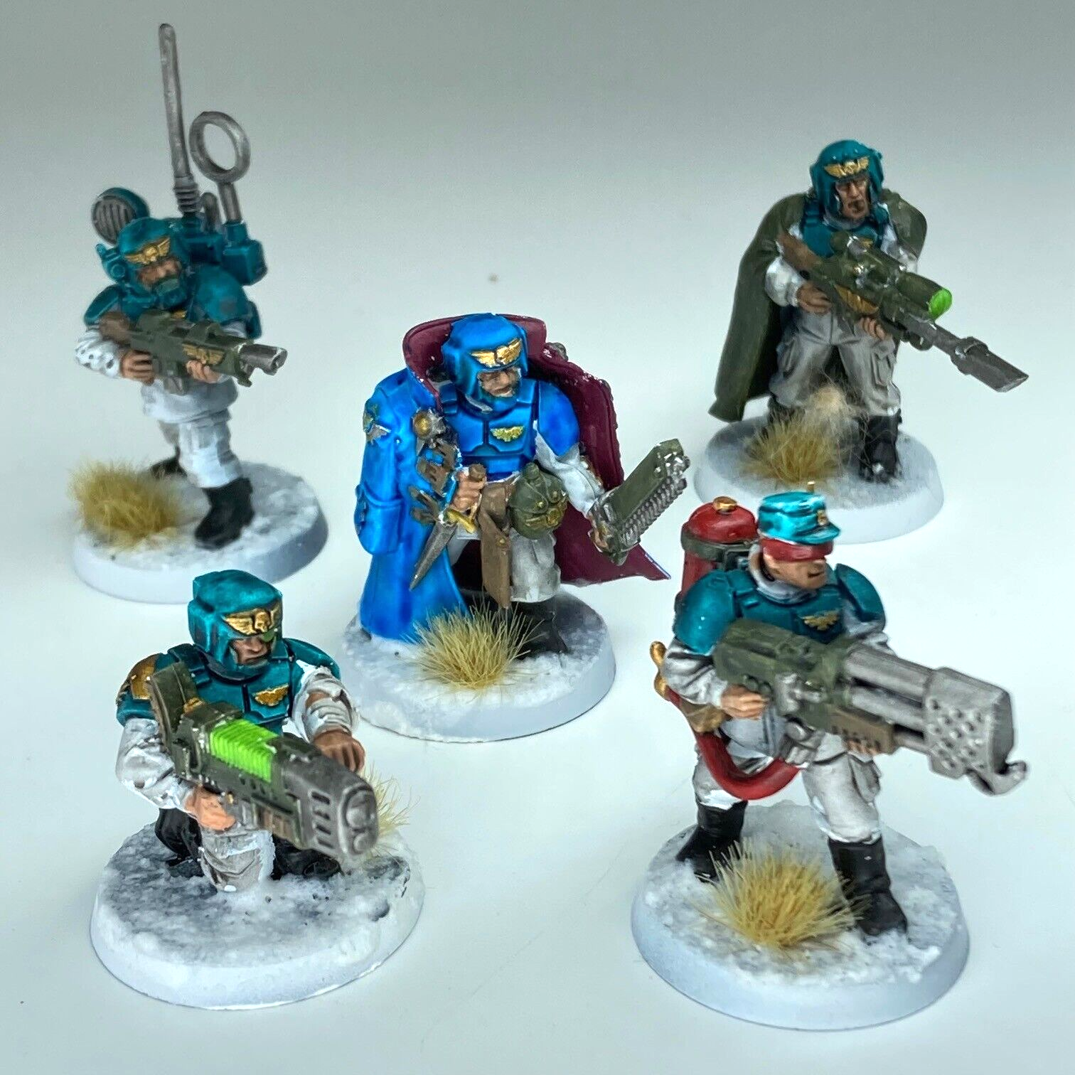 Cadian Command Squad Astra Militarum Imperial Guard Warhammer 40K GW C