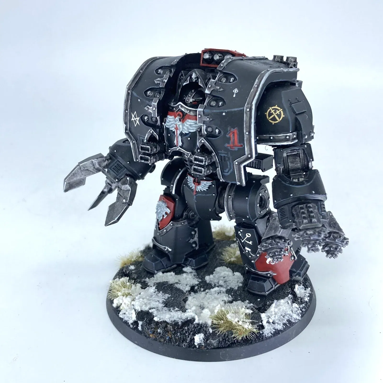 Dark Angels Leviathan Siege Dreadnought - Warhammer Horus Heresy