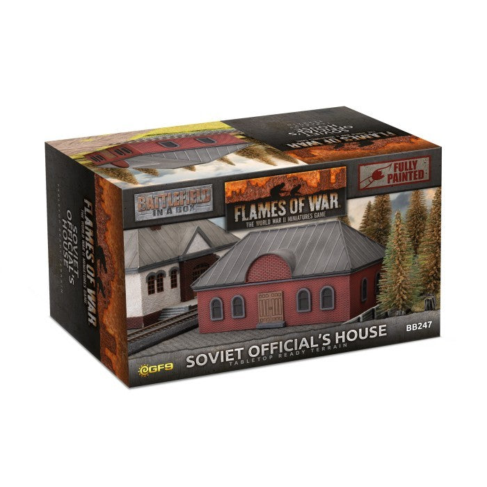Soviet Official's House - Painted 15mm Scale Flames of War Battlefield