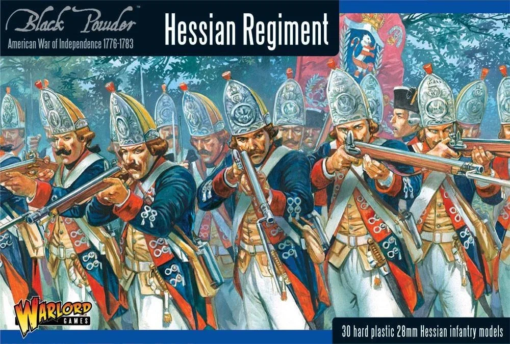 Hessian Regiment - American War Of Independence - Warlord Games Black 