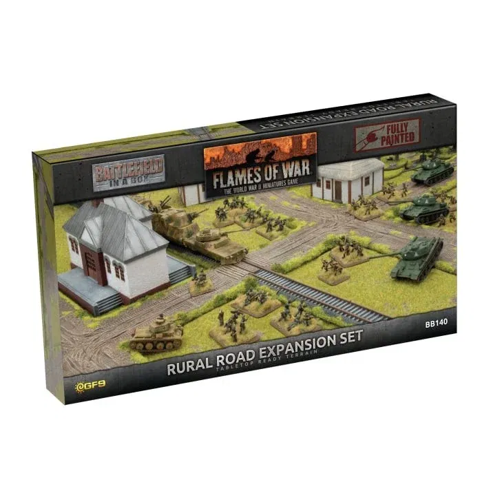 Rural Road Expansion Set - Painted 15mm Scale Flames of War Battlefiel