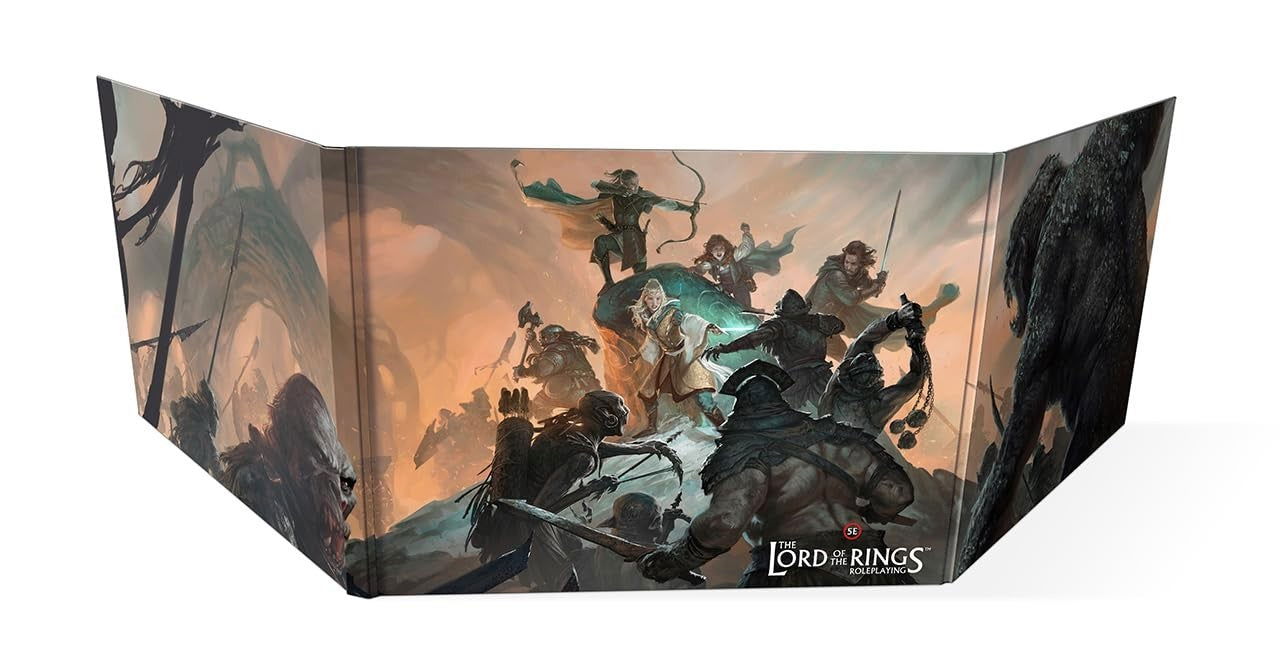 The Lord of the Rings RPG 5E - Loremaster's Screen - Free League - Bra