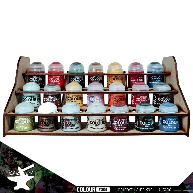 Compact Paint Rack: Citadel - Brand New - MDF Accessories - Colour For