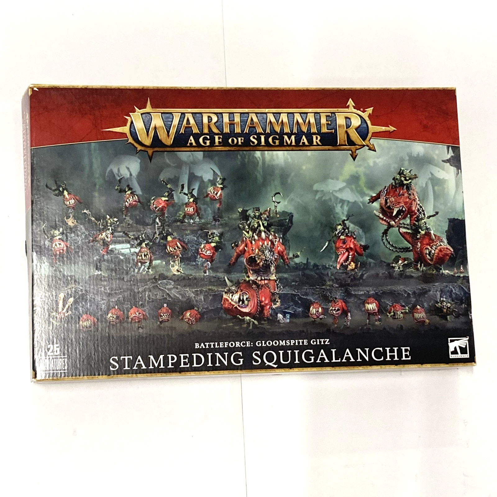 Stampeding Squigalanche Gloomspite Gitz - Warhammer Age Of Sigmar W568