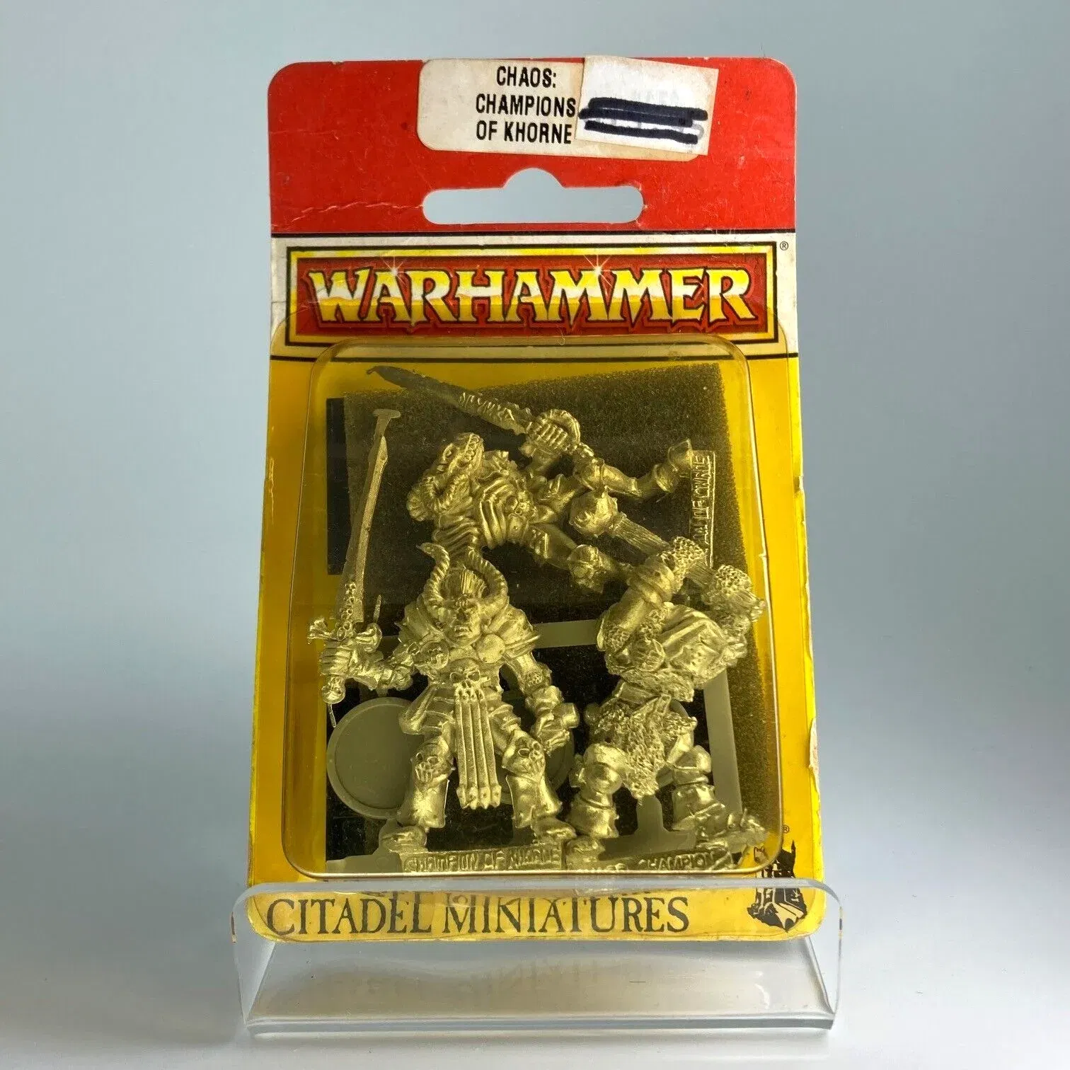 Champions Of Khorne - Warriors Of Chaos Blister - Warhammer Fantasy Me