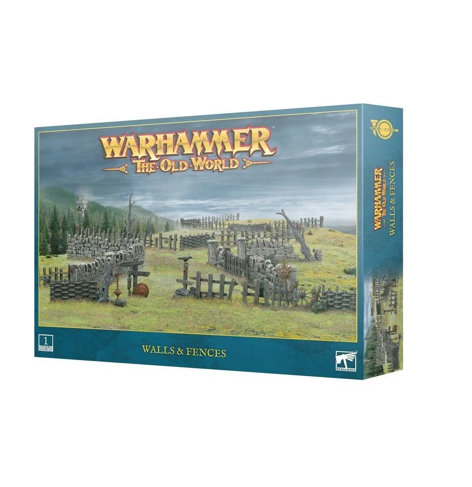 Walls & Fences - Scenery & Terrain - Brand New - Warhammer The Old Wor