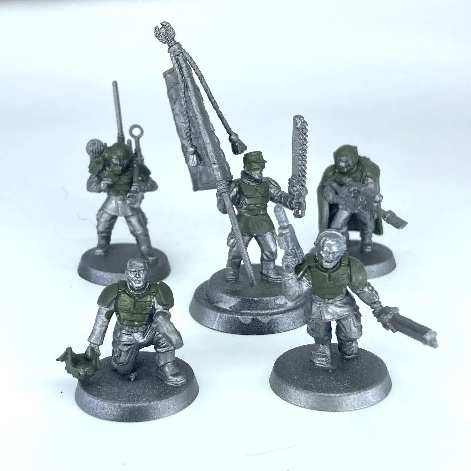 Cadian Command Squad - Imperial Guard - Warhammer 40K Games Workshop C