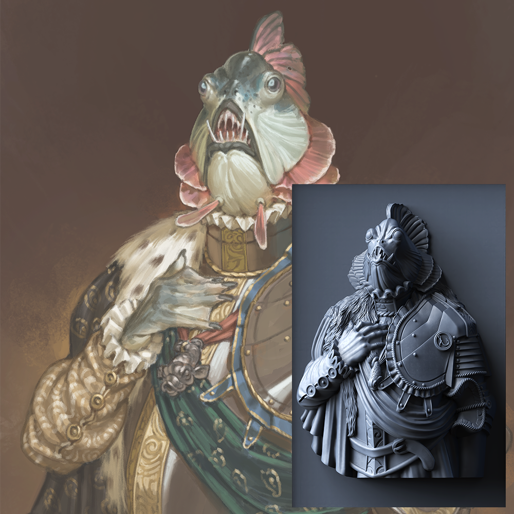 Texture Trainer Frameables #1 - Sir Viathan