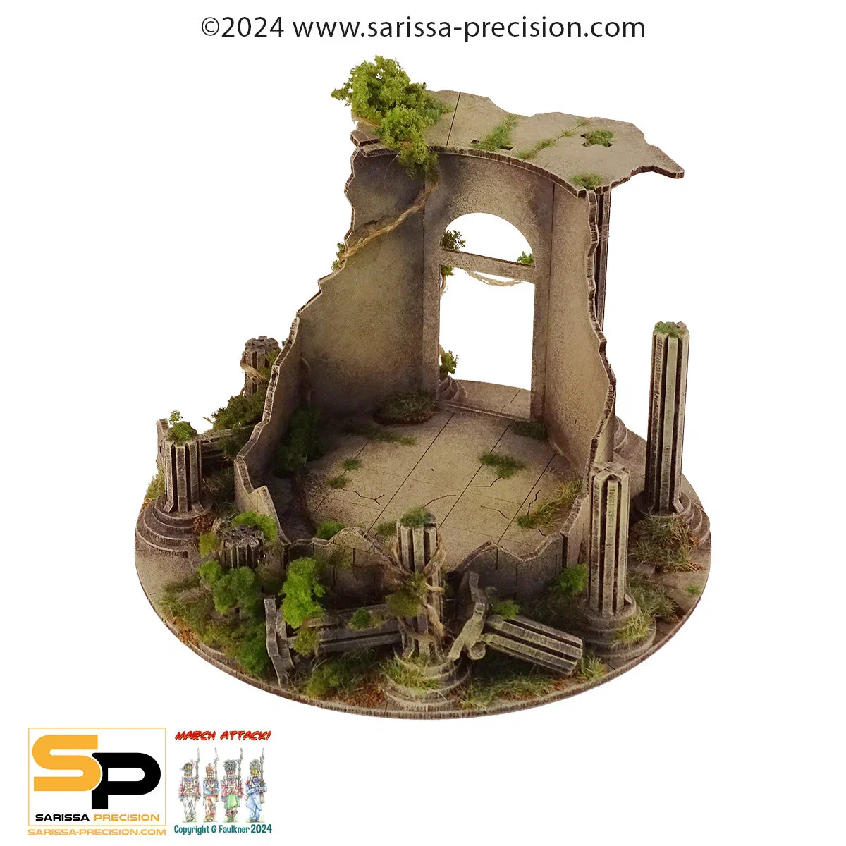 Cohors Cthulhu: Tactics Terrain - Venus of Cnidus Temple Ruin