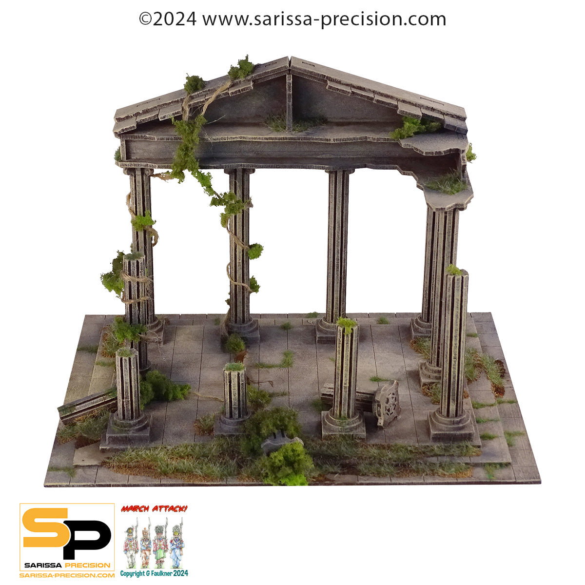 Cohors Cthulhu: Tactics Terrain - Temple of Apollo Ruin
