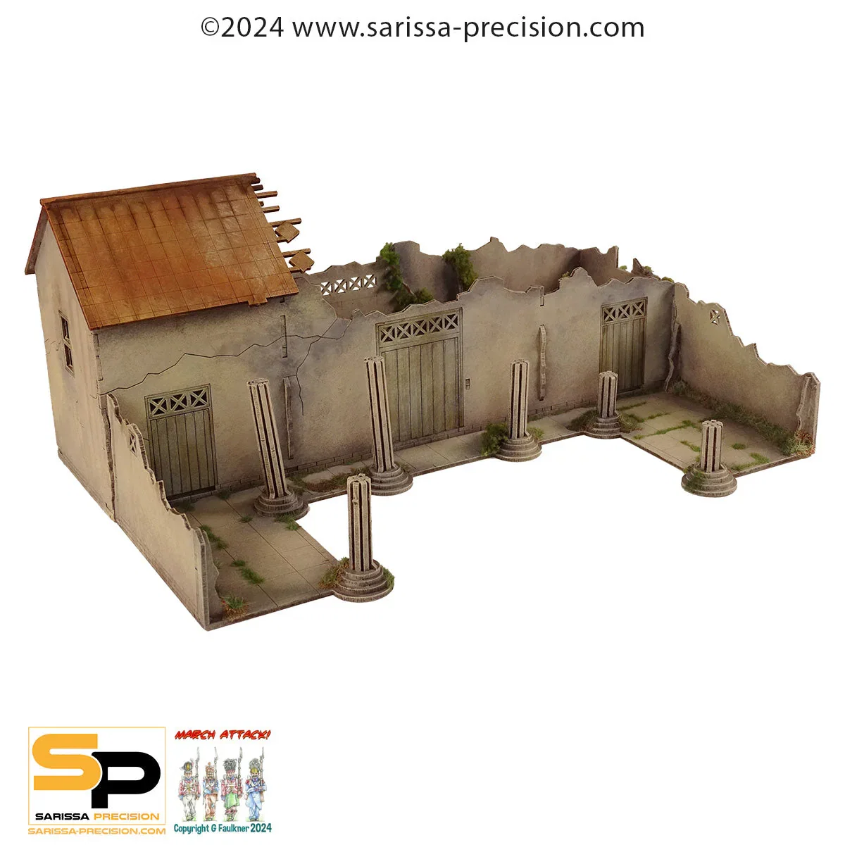Cohors Cthulhu: Tactics Terrain - Villa Honorius Ruin