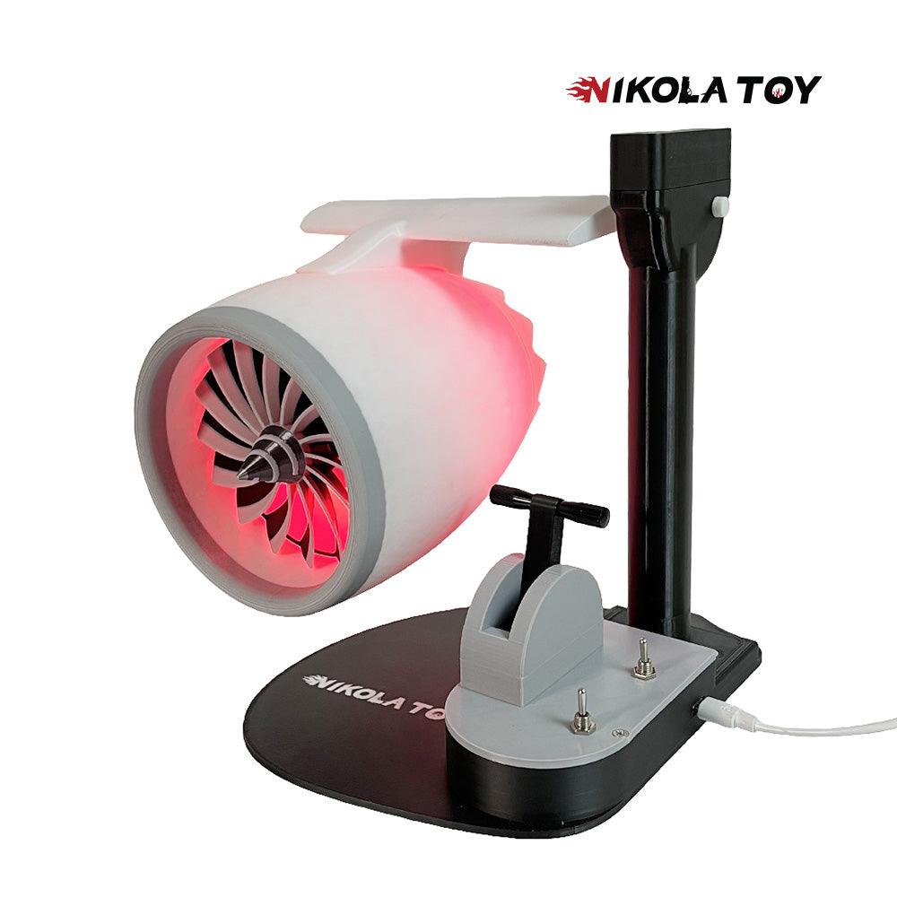 NIKOLATOY® Creative desktop JetFan - equipped with a humidifier and re