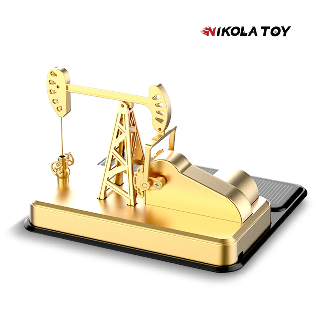 NIKOLATOY® Solar powered car mounted aromatherapy decoration - Pumping