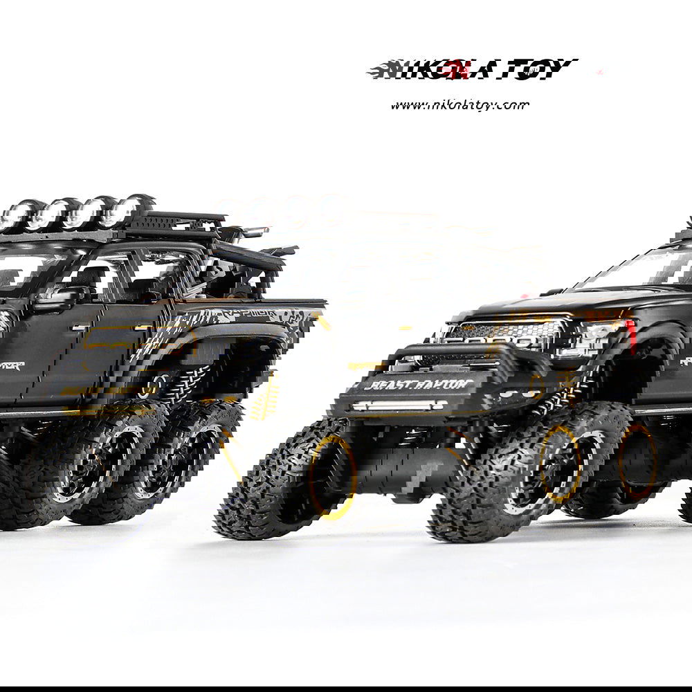 NikolaToy™ Alloy 1/28 Ford Raptor F150 Model Car