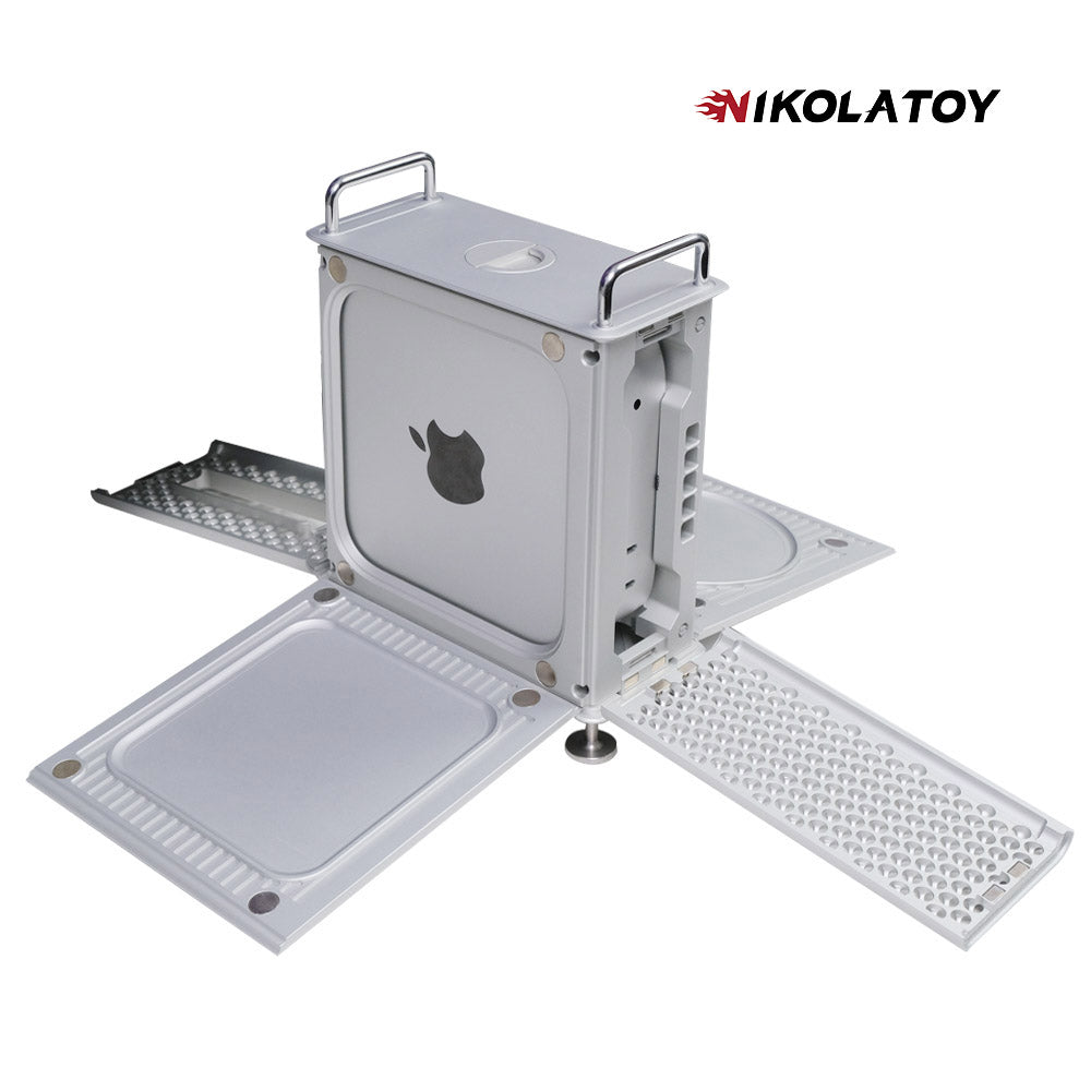 NIKOLATOY® Modular alloy magnetic suction Macmini protective shell