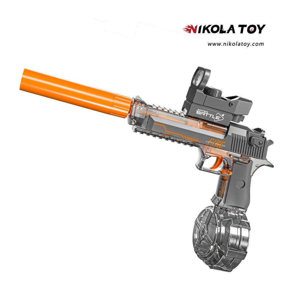 NIKOLATOY® High performance black electric Desert Eagle water gun
