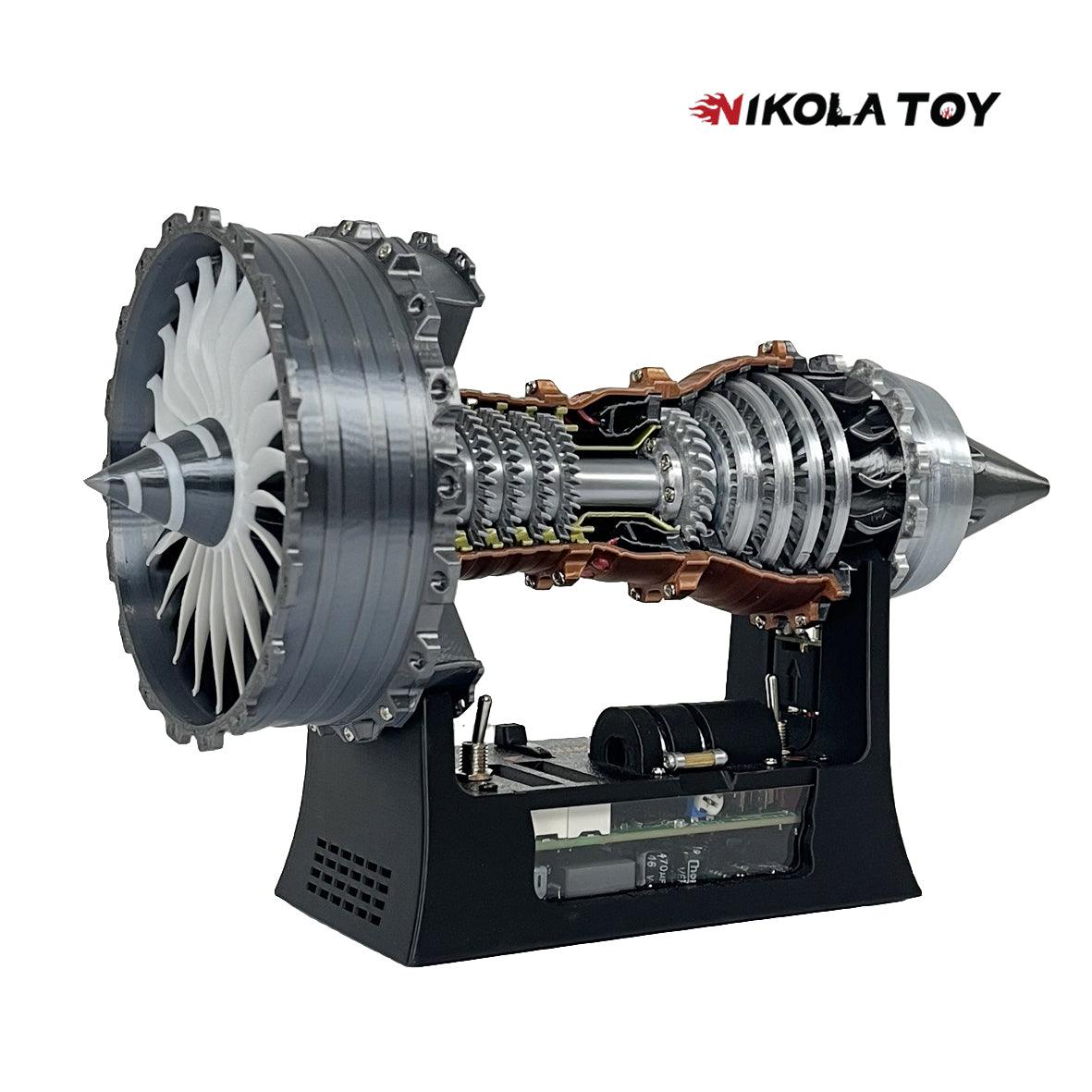 NIKOLATOY® Brushless motor version super RR trent 900 turbofan engine